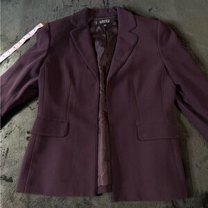 Kasper Women's Deep Purple Blazer